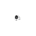 Ideal Lux LED ceiling luminaire NITRO SQUARE, 10W 3000K 900lm, black