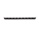 Plafonnier encastr� LIKA D27 FI RECESSED TRIM 10 flammes, on/off, avec bordures IP20, blanc mat 