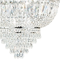 Ideal Lux Wall luminaire DUBAI, 2 flames, E14, metal / refined chrystal, chrome