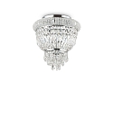 Luminaire de plafond DUBAI 3 flammes E14 IP20, chrome
