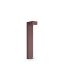 Lampadaire d'extérieur SIRIO SMALL G9 IP44, marron café, revêtement en poudre