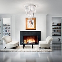 Luminaire de plafond CARLTON 12 flammes E14 IP20