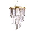 Luminaire à suspension CARLTON 12 flammes E14 IP20, or