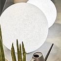 Ideal Lux Outdoor ball luminaire DORIS, IP44, E27 max. 60W, plastic in granite look, � 30cm
