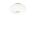 Luminaire de plafond ARIZONA 3 flammes GX53 IP20, blanche, laiton satin�