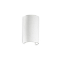 Luminaire mural FLASH GESSO ROUND � peindre G9 IP20, blanche, � peindre