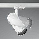 Ideal Lux LED 3-phase track spot QUICK, CRi >80, 28W 3000K 3850lm 30�, not dimmable, white