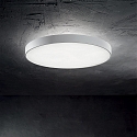 Ideal Lux LED ceiling luminaire HALO, direct-indirect, IP20, � 60cm, 44W 3000K 4300lm