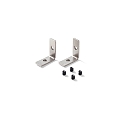 Pi�ce de raccordement SLOT RECESSED, m�tal, noir 