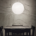 Ideal Lux Luminaire à suspension CARTA SP1 grand E27 IP20, blanche, blanc mat