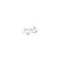 Ideal Lux Applique et plafonnier RUDY � 2 flammes, pivotant, rotatif GU10 IP20, blanche, rev�tement en poudre