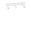 Applique et plafonnier RUDY 3 flammes, pivotant, rotatif GU10 IP20, blanche, rev�tement en poudre