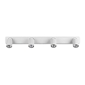 Ideal Lux Applique et plafonnier RUDY 4 flammes, pivotant, rotatif GU10 IP20, blanche, rev�tement en poudre