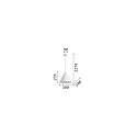 Pendant luminaire, A-LINE, Ø 30cm, E27
