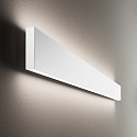 LED wall luminaire LINUS, 68W 3000K 3850lm 2x104�, 1-10V dimmable, black