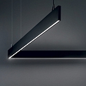 Ideal Lux Luminaire à suspension LINUS IP20, noir gradable
