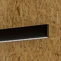 Ideal Lux Luminaire à suspension LINUS IP20, noir gradable