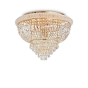 Luminaire de plafond DUBAI 24 flammes E14 IP20, laiton