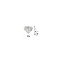 Ideal Lux Luminaire de plafond DUBAI 24 flammes E14 IP20, chrome