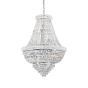 Luminaire � suspension DUBAI 24 flammes E14 IP20, chrome