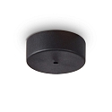 Canop�e MAGNETICO ROUND 1 voie, rond, sym�trique, noir mat