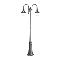 Lampadaire d’extérieur CIMA E27 IP43, anthrazit