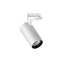 LED 3-phase track spot QUICK, CRi >90, 21W 3000K 2400lm 30�, not dimmable, white