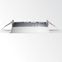Ideal Lux Recessed LED luminaire DEEP, IP20, � 21cm, aluminium white / diffus, 30W 4000K 3200lm 77�
