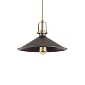 Luminaire à suspension ERIS-4 E27 IP20, or mat, noir 