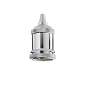 Culot E27 - GHIERA, chrome, brillant