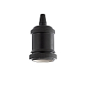 Culot E27 - GHIERA avec adaptateur, noir mat