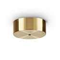 Canop�e MAGNETICO ROUND 1 voie, rond, sym�trique, laiton, bruni