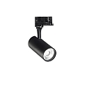 Projecteur triphas� FOX 15W MEDIUM / ON-OFF 830 r�glable, on/off IP20, noir mat 