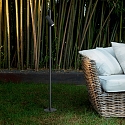 Ideal Lux outdoor floor lamp HUB 1100 IP54, anthracite