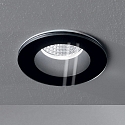Ideal Lux Plafonnier encastr� ROOM-65 rond IP65, noir 
