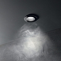 Ideal Lux Plafonnier encastr� ROOM-65 rond IP65, noir 