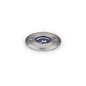 Projecteur encastré FLOOR 9 rond IP67, acier 