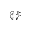 Ideal Lux outdoor spot ULEX swivelling IP65, anthracite