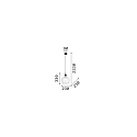 Ideal Lux pendant luminaire LORD adjustable E27 IP20, smoky colour