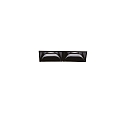 Plafonnier encastr� LIKA D07 FI RECESSED TRIMLESS � 2 flammes, affleurant, on/off IP20, blanc mat 