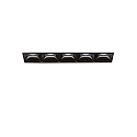Plafonnier encastr� LIKA D14 FI RECESSED TRIMLESS 5 flammes, affleurant, on/off IP20, blanc mat 