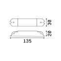 Driver de LED LIKA - LIM-12D DALI-2/PUSH / 700MA contr�lable par DALI