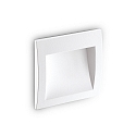 Luminaire d'encastrement mural  WIRE FI D14 Bas, asym�trique, commutable IP65, blanche 