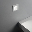 Ideal Lux Luminaire d'encastrement mural  BIT FI 350MA Bas, asym�trique, commutable IP65, blanche gradable