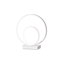 table lamp OZ TL ON-OFF round, with switch IP20, white matt 