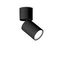 Ideal Lux Luminaire de plafond TOBY rotatif, inclinable GU10 IP20, noir  