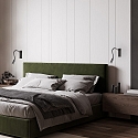 Luminaire mural IO avec interrupteur, avec bras flexible IP20