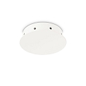 Canop�e MAGNETICO 8 LUCI rond, 8 fois, blanc mat