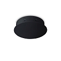 Canop�e MAGNETICO 8 LUCI rond, 8 fois, noir mat