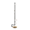 Lampadaire BIRDS PT5 5 flammes, avec interrupteur G9 IP20, noir mat 